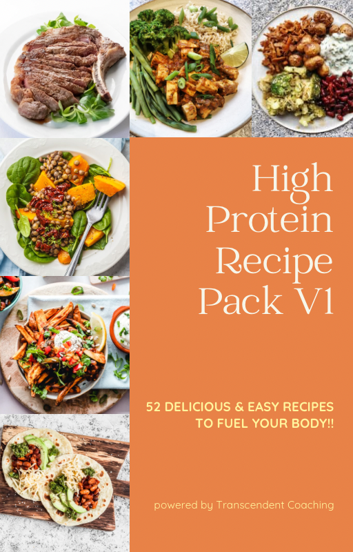 High Protein Recipe Pack V1 – 52 Delicious & Easy Recipes to Fuel Your Body!